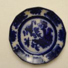 1800's Antique Flow Blue 8 1/2" Plate