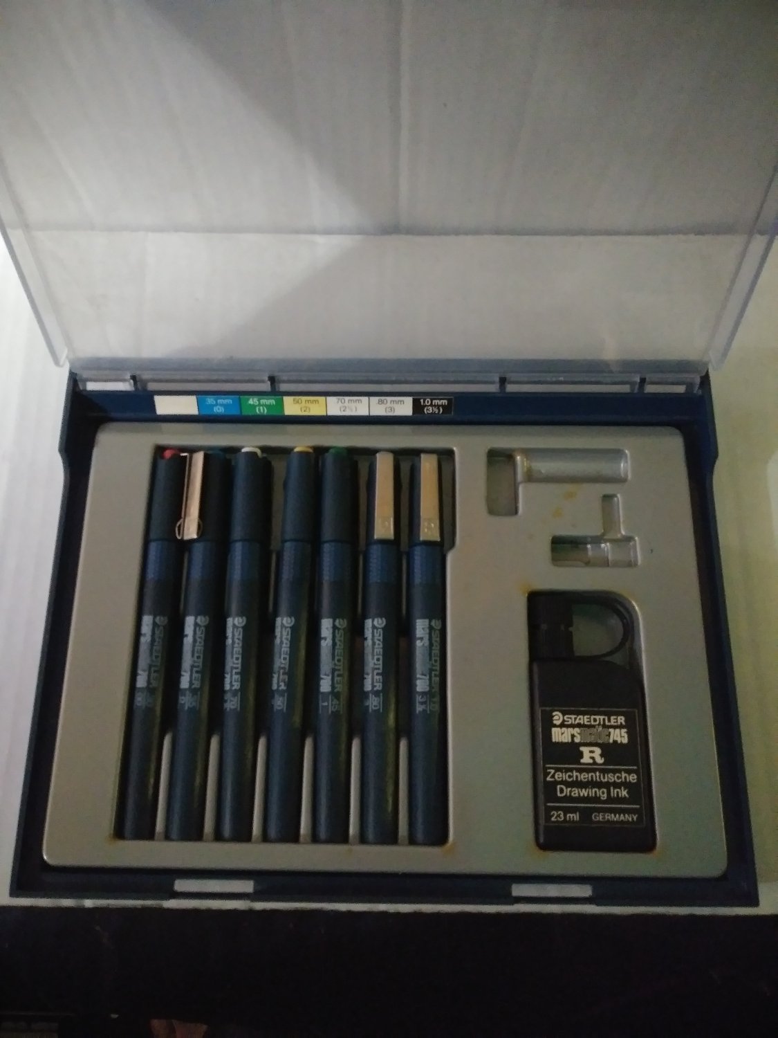 1980's Staedtler Technical Pen Set Used