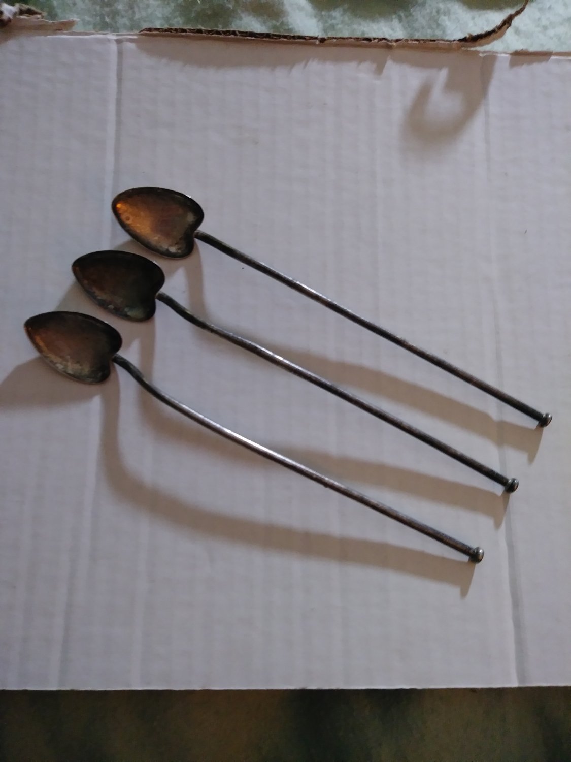 Antique Sterling Lot 3 Julep sipping Spoons Webster Hallmark
