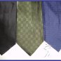 NEW VIA EUROPA BELLINI etc SOLD PLAIN SILK NECK TIES