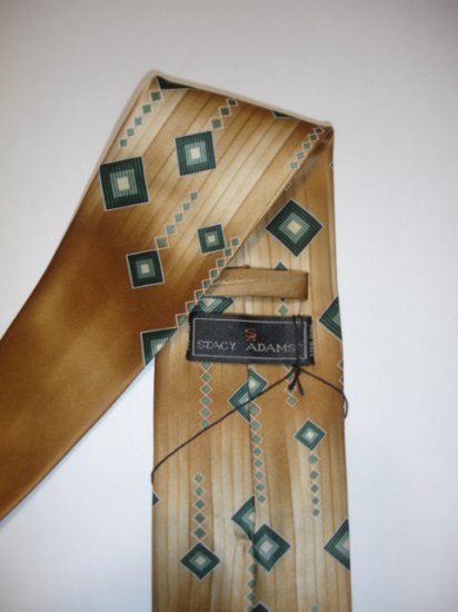 New Stacy Adams Silk Tie Diamonds Designer Collection 