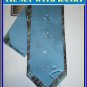 NEW BIANI OF ITALY SILK TIE HANKY RHINESTONE SOLID STRI
