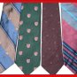 MENS CD CHRISTIAN DIOR etc STRIPES EXECUTIVE SILK TIES