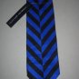 MENS MENS NEW W/TAG GIORGIO BRUTINI BLACK BLUE SILK TIE