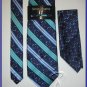 NEW STEVE HARVEY SILK TIE HANKY STRIPES EXECUTIVE