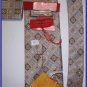 NEW STEVE HARVEY CODE RED SILK TIE HANKY EXECUTIVE