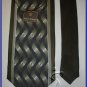 NEW STACY ADAMS SILK NECK TIE GREEN WEAVES RETRO