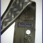 NEW STACY ADAMS SILK NECK TIE GREEN WEAVES RETRO