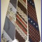 MENS RARE VINTAGE WIDE FATTY RETRO TIES 1960 1970 WEMBL