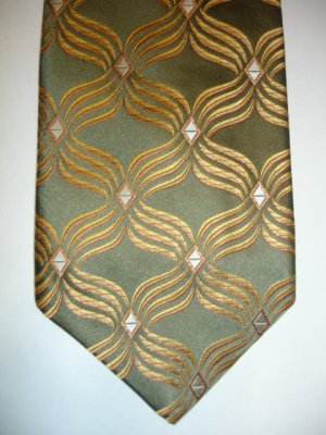 NEW STACY ADAMS SILK TIE CRISP WOVEN DESIGNER COLLECTIO