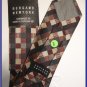 NEW BERGAMO HANKY CUFFLINK TIE SET CHECKERS DESIGNER
