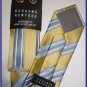 NEW BERGAMO HANKY CUFFLINK TIE SET EXECUTIVE STRIPES NR