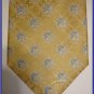 NEW BERGAMO HANKY CUFFLINK TIE SET FLOWERS DESIGNER