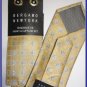 NEW BERGAMO HANKY CUFFLINK TIE SET FLOWERS DESIGNER