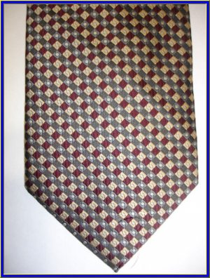 NEW BERGAMO HANKY CUFFLINK TIE SET WOVEN EXECUTIVE DESI