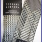 NEW BERGAMO HANKY CUFFLINK TIE SET SMALL PATTERN DESIGN