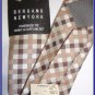 NEW BERGAMO HANKY CUFFLINK TIE SET PLAID CHECKERS DESIG