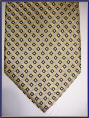 NEW BERGAMO HANKY CUFFLINK TIE SET SMALL PATTERN EXECUT
