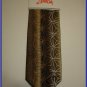 NEW J. JERRY GARCIA SILK TIE BROWN AZTEC OBJECTS 54