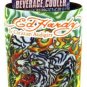 Don Ed Hardy Tattoo Art CAN COOLER Koozie Coozie NEW