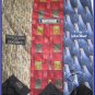 MENS DESIGNER COLLECTION SMALL PATTERNS SILK NECK TIES