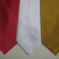 MENS NEW W/TAG SOLID COLOR PLAIN WEDDING SUIT NECK TIES