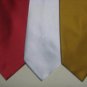 MENS NEW W/TAG SOLID COLOR PLAIN WEDDING SUIT NECK TIES