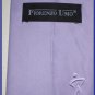 MENS NEW DESIGNER SOLID PLAIN PURPLE COLOR TIE NECKTIE