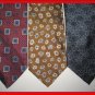 MENS DESIGNER EXECUTIVE CRISP WOVEN SILK NECK TIES WEAR