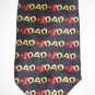 MENS FATHERS DAY I LOVE YOU dad STRIPE BRIGHT Tie