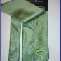 NEW STEVE HARVEY SILK TIE W/ HANKY GREEN PAISLEY ART DE