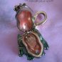JUICY COUTURE PRINCE CHARMING CROWN FROG CHARM RETIRED