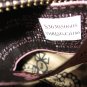 JUICY COUTURE BROWN FLOWER CITY GIRL SATCHEL HANDBAG