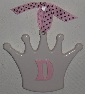 Monogrammed Ceramic Crown