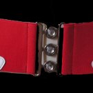 PLAYBOY Bunny HUGH HEFNER GIRLS NEXT DOOR Red Corset BELT Small Medium & Large