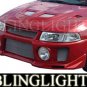 Fog Lamps Lights for 1997-2002 Mitsubishi Mirage Silk Evo V Body Kit