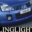 2001-2005 RENAULT CLIO V6 FOG LIGHTS lamps sport 2002 2003 2004