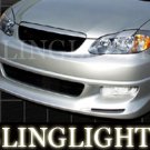 Fog Lights Only for 2003-2008 Toyota Corolla Vuteq Body Kit