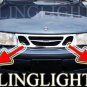 Fog Lights Lamps for 1999 2000 2001 2002 Saab 9-3 SE
