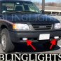 1996 1997 1998 1999 2000 Isuzu Hombre Xenon Fog Lamps Driving Lights Foglamps Foglights Kit