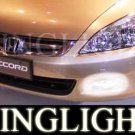 2003 2004 2005 2006 2007 Honda Accord Coupe Sedan Xenon Fog Lamps Driving Lights Foglamps Foglights
