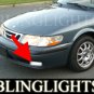 Fog Lamps Lights for 1999 2000 2001 2002 Saab 9-3 Convertible