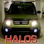 1996-2009 PEUGEOT EXPERT FOG LIGHTS PAIR panel window 2000 2001 2002 2003 2004 2005 2006 2007 2008