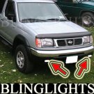 BlingLihts Brand Fog Lights Lamps for 1998 1999 2000 Nissan Navara D22