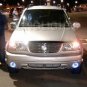 BlingLights Brand LED Halo Fog Lights for 2002 2003 2004 Suzuki Grand Vitara