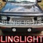 White Angel Eye Halo Fog Lights Lamps for 2003 2004 Toyota Hilux