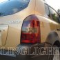 2004-2009 Hyundai Tucson Smoked Tail Light Overlay Protective Lamp Tint Kit