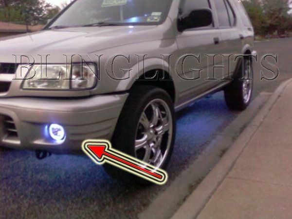 2000 Isuzu Amigo Angel Eye Driving Lights Fog Lamps Kit Halos