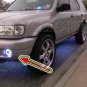 Halo Angel Eye Fog Lights Lamps for 2000 2001 2002 2003 2004 Isuzu Rodeo