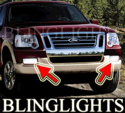 2007 2008 2009 2010 FORD SPORT TRAC XENON FOG LIGHTS DRIVING LAMPS LIGHT LAMP KIT